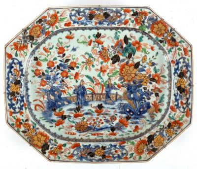 A Chinese export meat dish, circa 1760,