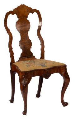 A George I walnut single chair 2ddaf8