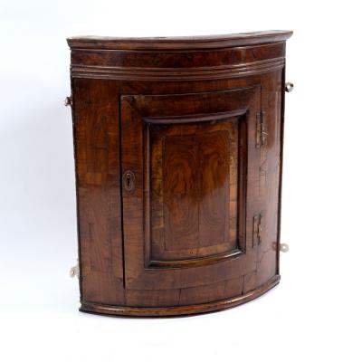An early 19th Century small walnut and