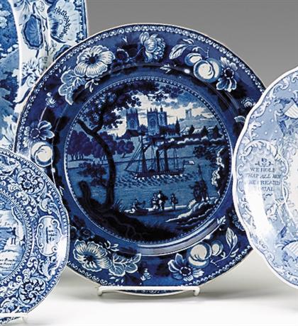  Historical blue transferware 495ee