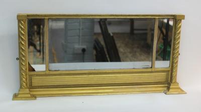 A Regency gilt framed overmantel 2ddb95