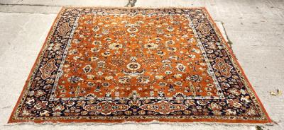 A Belgian carpet with an all-over