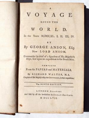 Anson (George, Lord) A Voyage Round