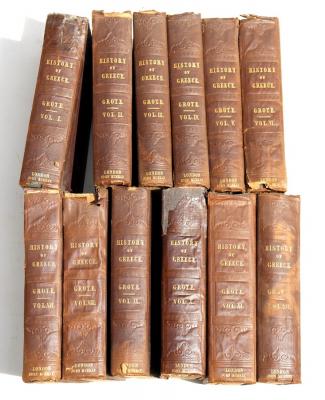 Grote (G) History of Greece, 12 vols,