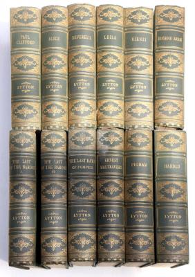 Lytton Lord Works 12 vols  2ddc34