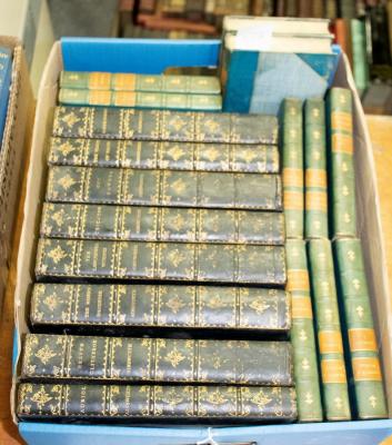 Bronte (Charlotte) Works, 12 vols, 8vo.,