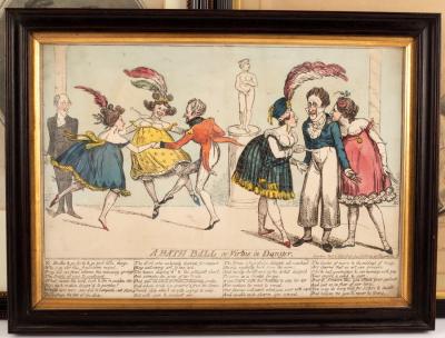 George Cruikshank A Bath Ball  2ddc92