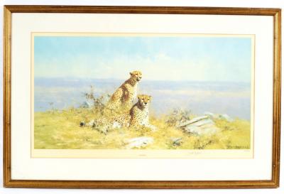 David Shepherd (British 1931-2017)/Serengeti/numbered