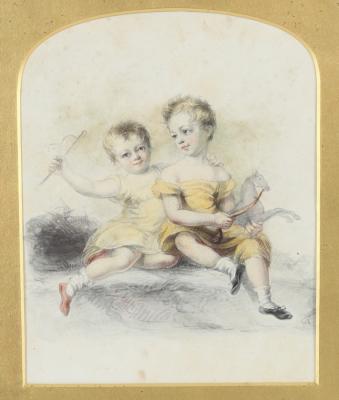 Samuel Lane/The Palgrave Children/watercolour