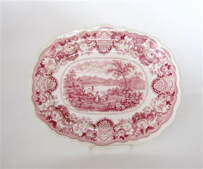  Historical pink transferware 49615