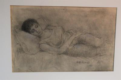 Tully Filmus (American 1903-1998)/Asleep/signed/gallery