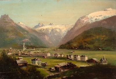 Late 19th Century Swiss School View 2ddce7