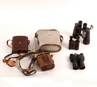 A pair of Ross Patent binoculars,