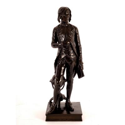 After Louis Rochet bronze figure 2ddd48