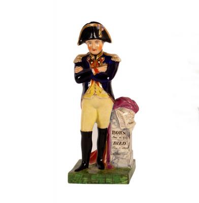 A Derby full length figure of Bonaparte,