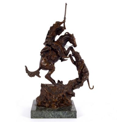After Frederic Remington a bronze 2ddd53