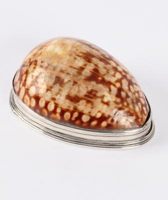 A mid 18th Century silver and cowrie 2ddd73