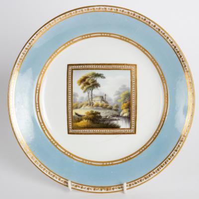 A Spode plate made for the Prince 2dde99