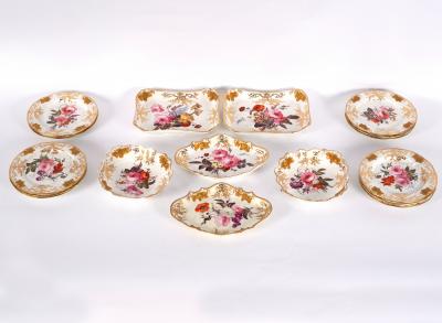 A Coalport part dessert-service,