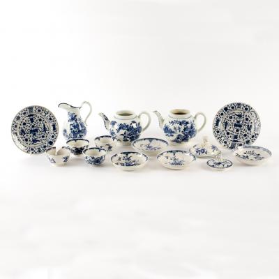A group of English blue and white 2ddebb