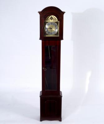 A German grandmother clock, the case