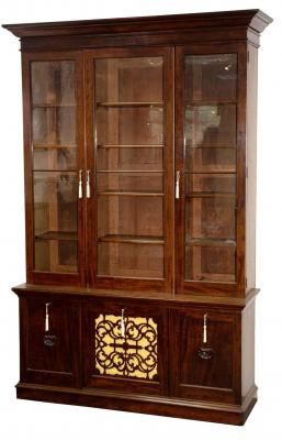 A Victorian mahogany library bookcase  2ddfa7