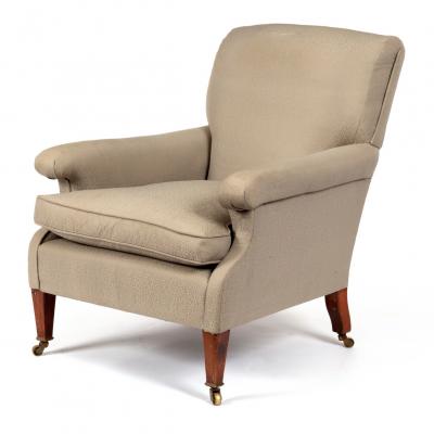 A Howard armchair on square taper 2ddfb3