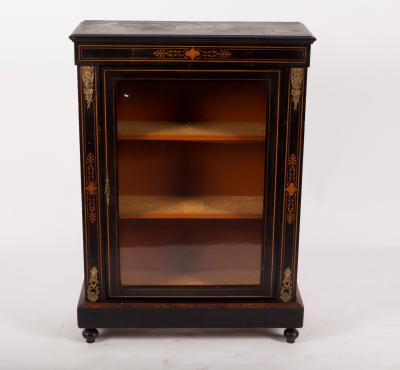 A Victorian ebonised and inlaid 2ddff0