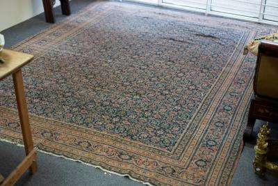 A Ferahan carpet, the central field