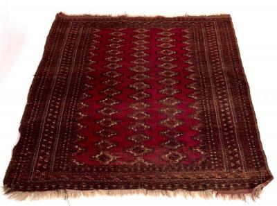 A Bokhara rug, West Turkestan,