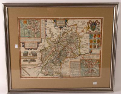 John Speed (1552-1629)/County map