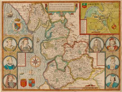John Speed (1552-1629)/The Countie Pallatine