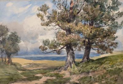 David Cox Jnr British 1809 1885 Landscape 2de06a