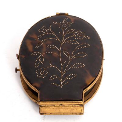 A 19th Century tortoiseshell, pique