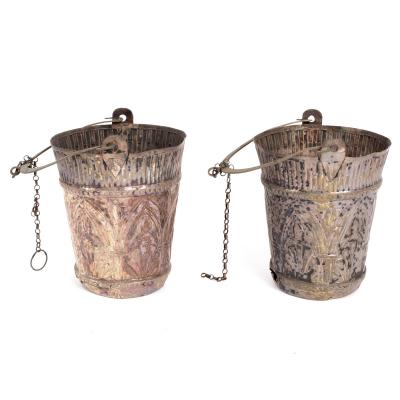 A pair of Italian holy water buckets  2de149