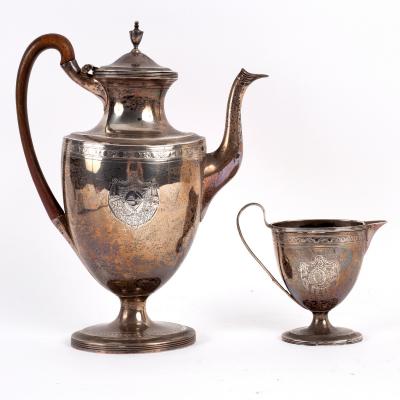 A George III vase shaped silver 2de161