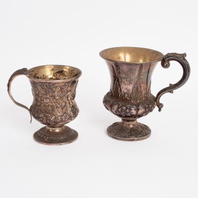A William IV silver mug J J 2de1b4