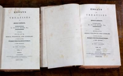 Hume (David) Essays and Treatises