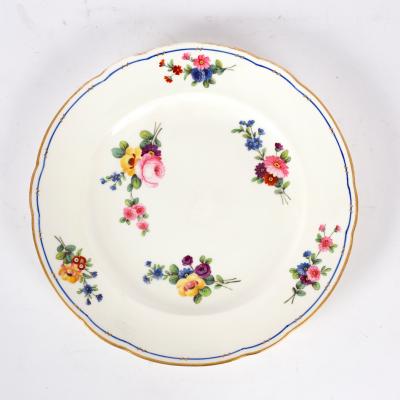 A Nantgarw dinner plate, circa