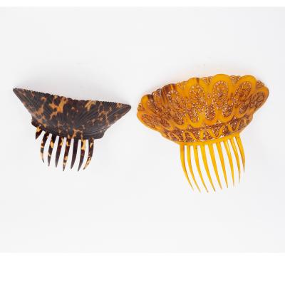 Two tortoiseshell mantilla combs 2de295