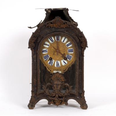 A small Régence boulle bracket clock,