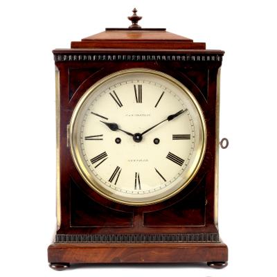 A Regency bracket clock S W 2de2f8