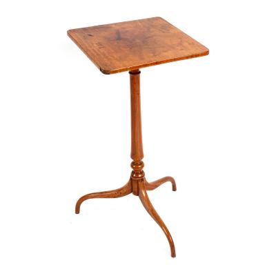 A George III satinwood table, circa