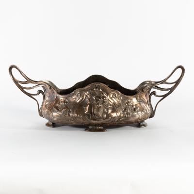 An Art Nouveau bowl with stylised