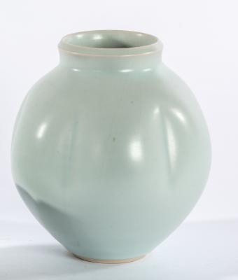 Studio Pottery, a pale celadon