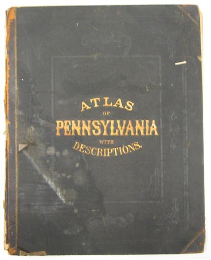 1 vol Pennsylvania State Atlas  496d0