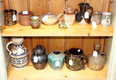 Studio Pottery, a group of items by