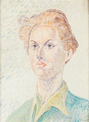 Stefan Knapp (British 1921-1996)/Portrait