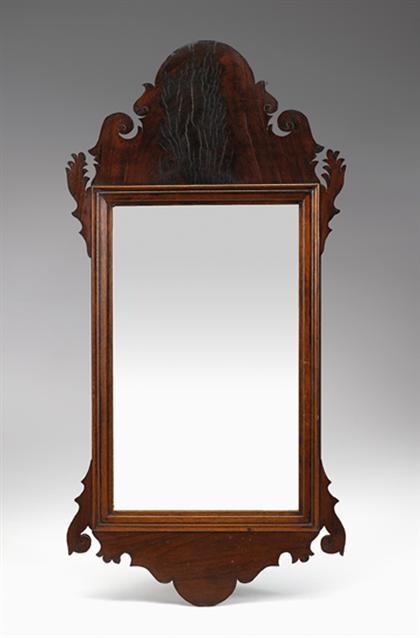 Chippendale mahogany looking glass 496e5