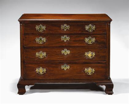 Chippendale mahogany chest of drawers 496e6